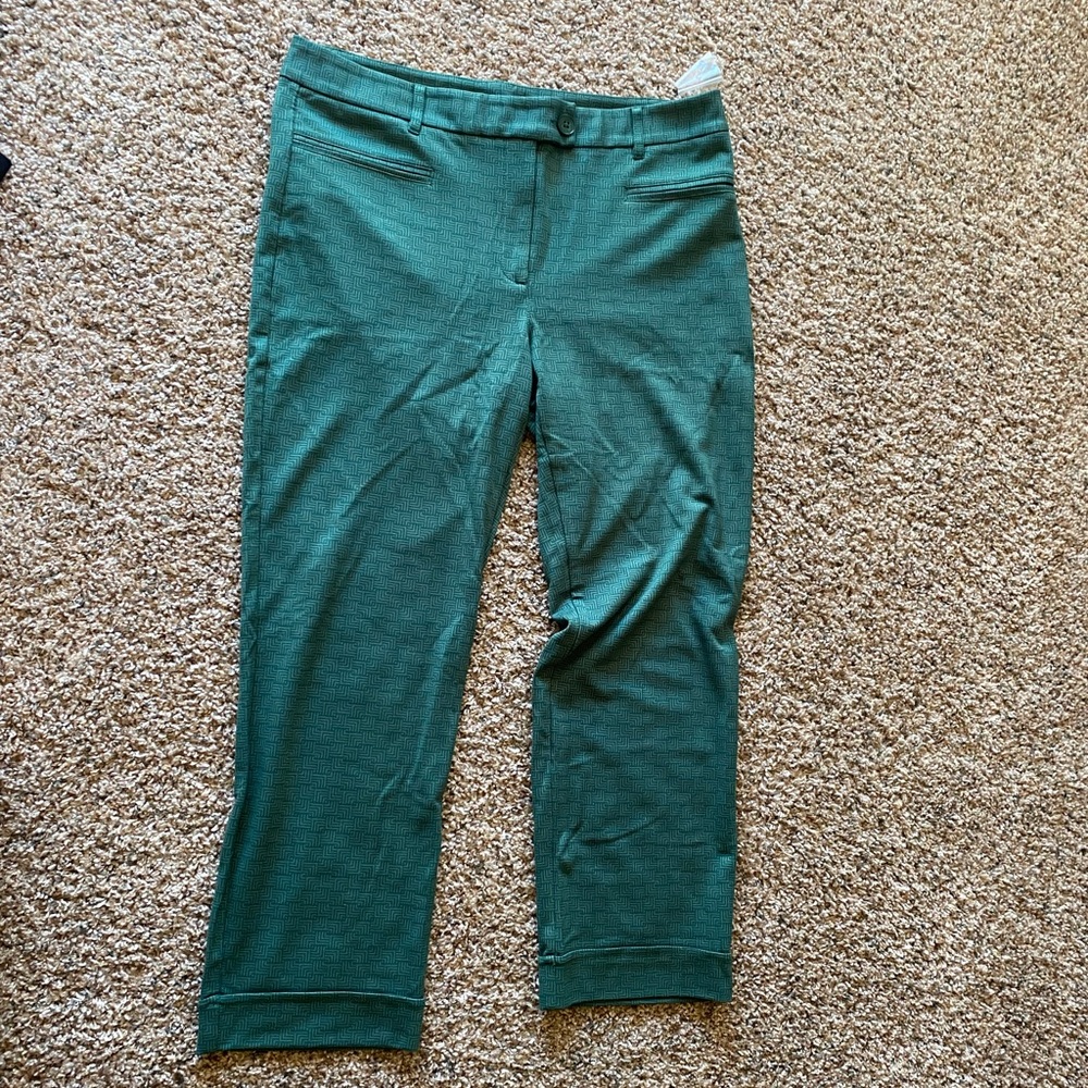 Super cute patterned work pants!